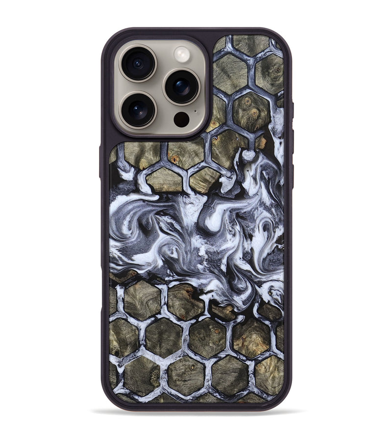 iPhone 16 Pro Max Wood Phone Case - Leonard (Pattern, 824865)