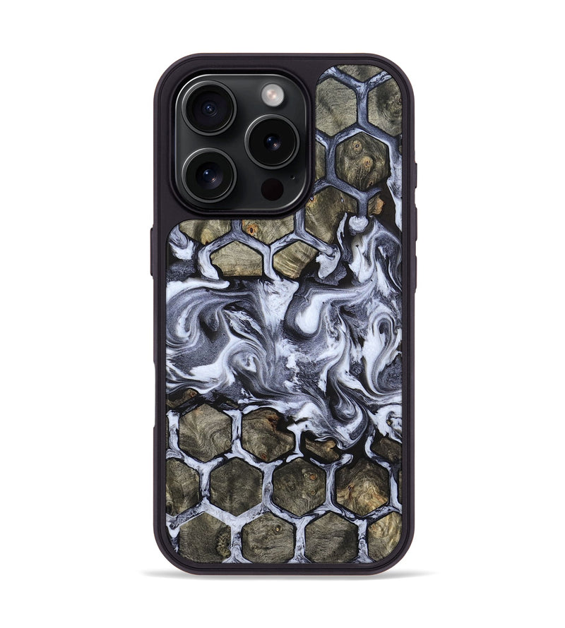 iPhone 16 Pro Wood Phone Case - Leonard (Pattern, 824865)