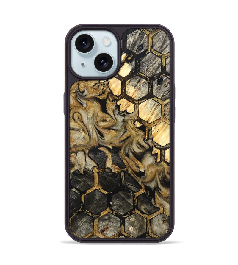 iPhone 15 Wood Phone Case - Lucian (Pattern, 824871)