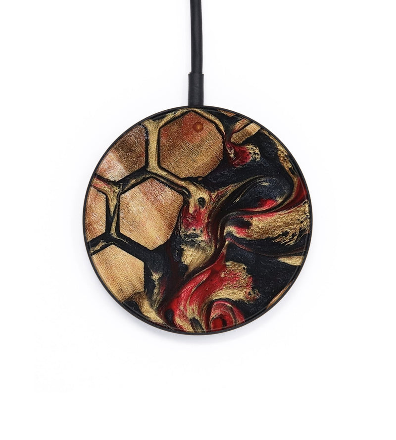 Circle Wood Wireless Charger - Reta (Pattern, 824872)