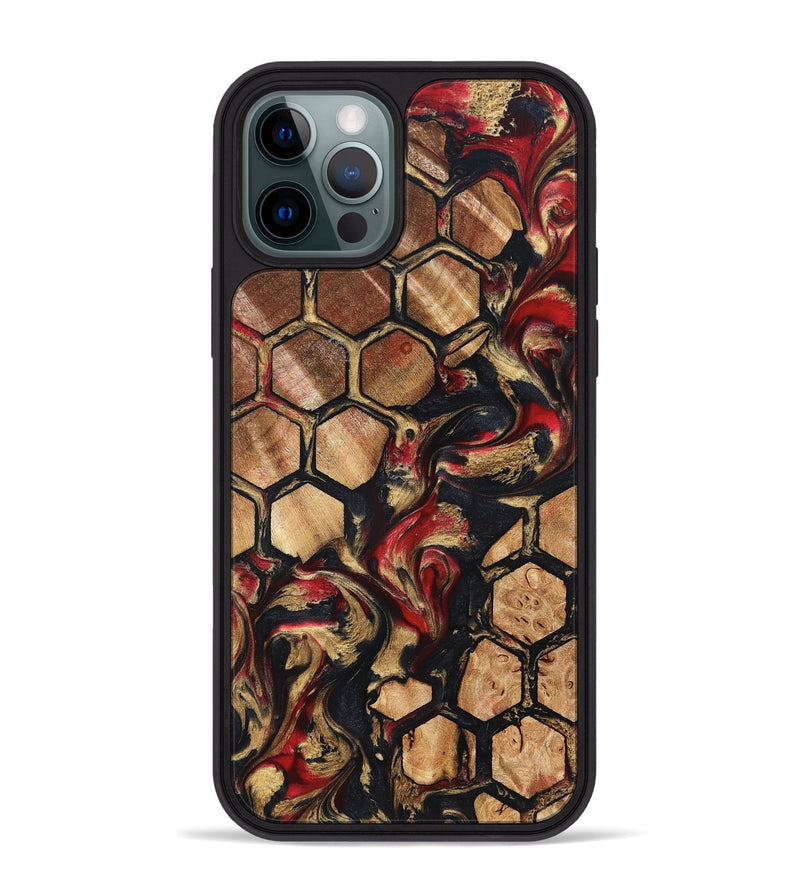iPhone 12 Pro Max Wood Phone Case - Reta (Pattern, 824872)