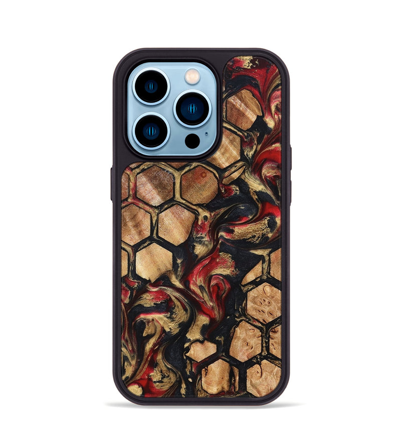 iPhone 14 Pro Wood Phone Case - Reta (Pattern, 824872)