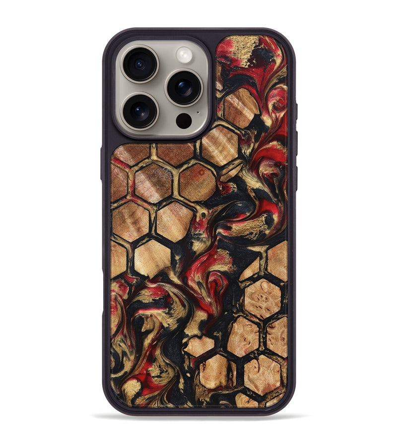 iPhone 16 Pro Max Wood Phone Case - Reta (Pattern, 824872)