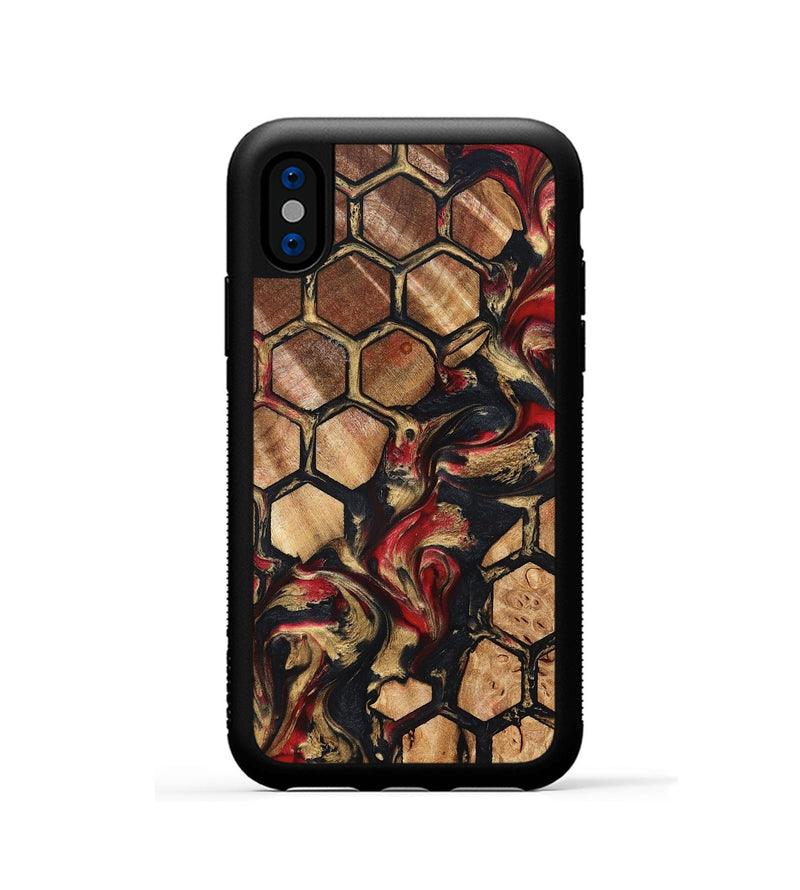 iPhone Xs Wood Phone Case - Reta (Pattern, 824872)