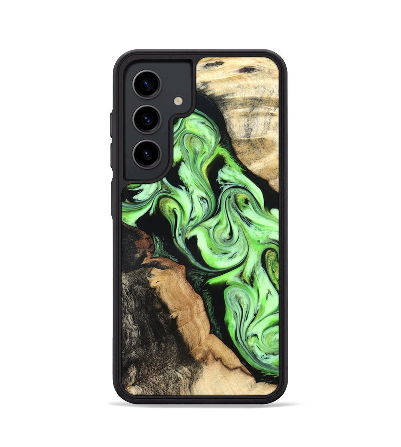 Galaxy S24 Wood Phone Case - Homer (Green, 824876)