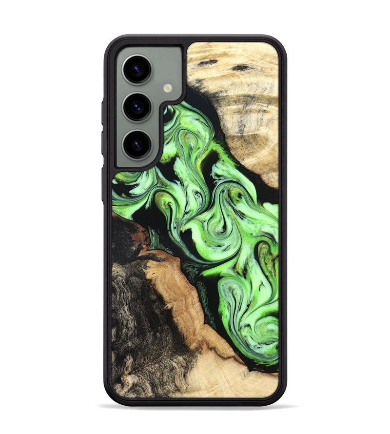 Galaxy S24 Plus Wood Phone Case - Homer (Green, 824876)