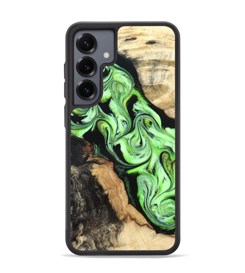 Galaxy S25 Plus Wood Phone Case - Homer (Green, 824876)