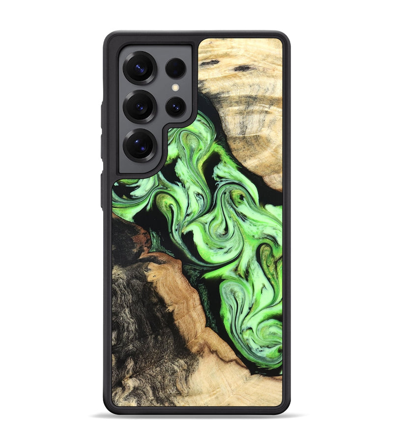 Galaxy S25 Ultra Wood Phone Case - Homer (Green, 824876)