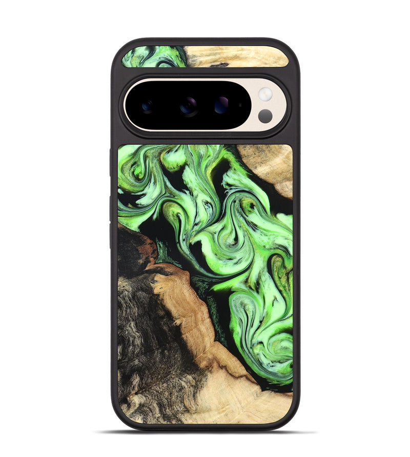 Pixel 10 Wood Phone Case - Homer (Green, 824876)