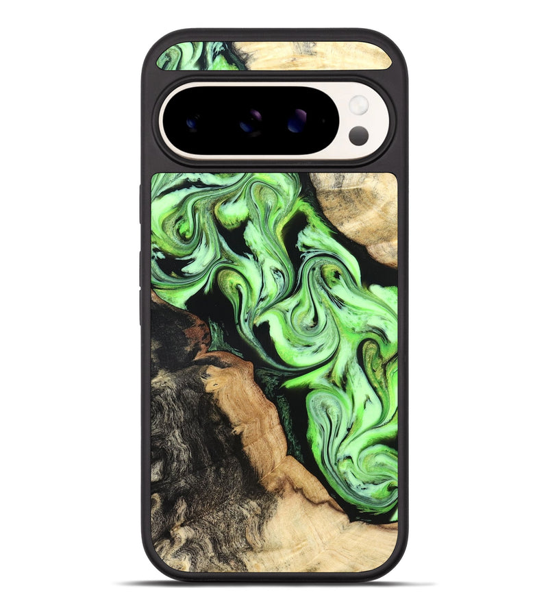 Pixel 10 Pro XL Wood Phone Case - Homer (Green, 824876)