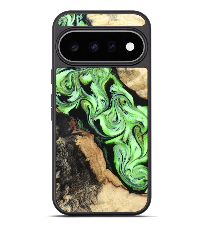 Pixel 11 Pro XL Wood Phone Case - Homer (Green, 824876)