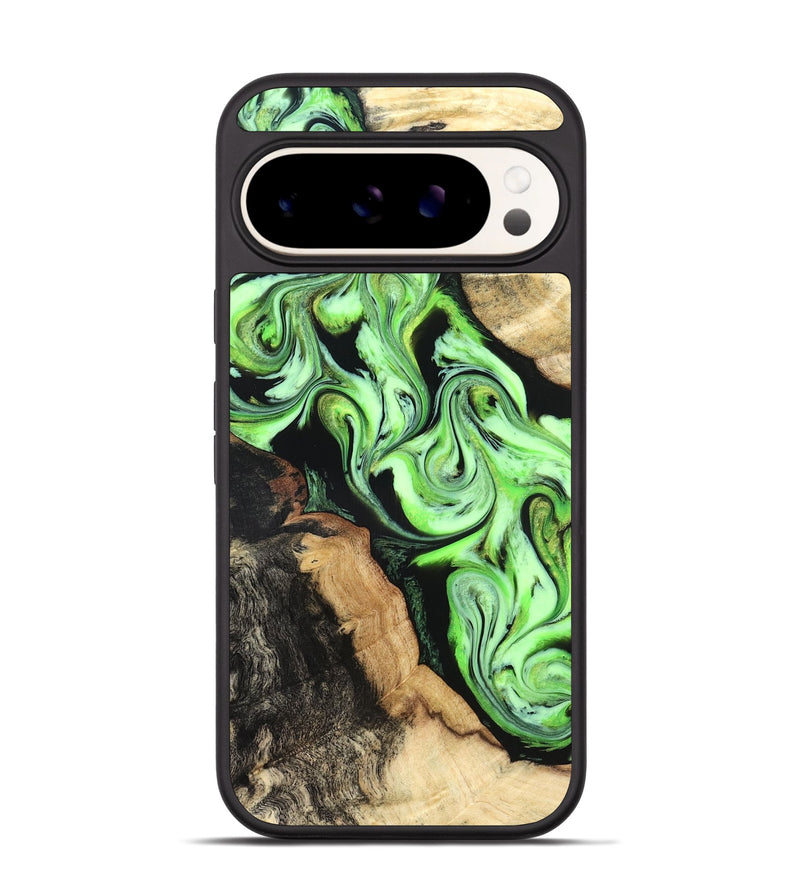 Pixel 9 Pro Wood Phone Case - Homer (Green, 824876)