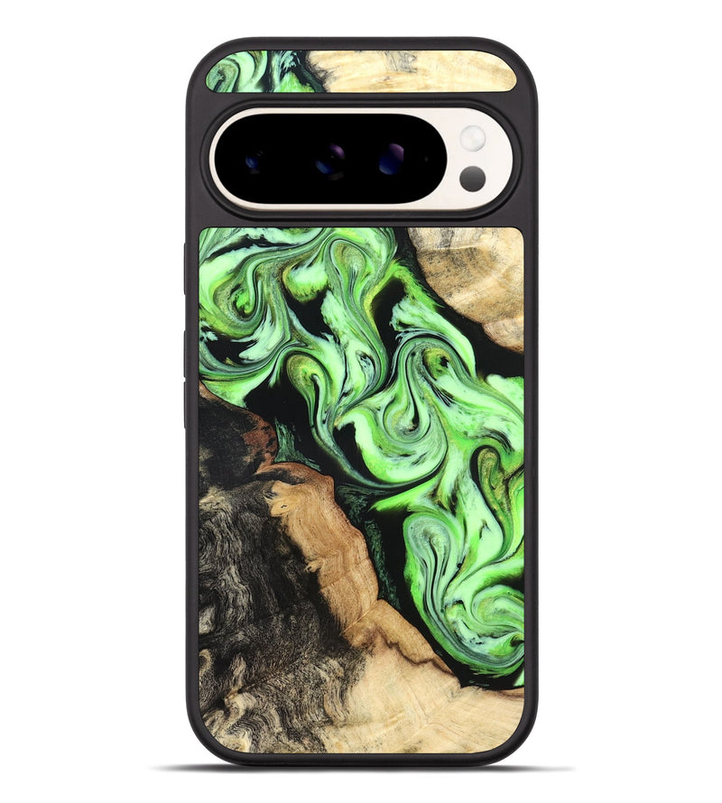 Pixel 9 Pro XL Wood Phone Case - Homer (Green, 824876)