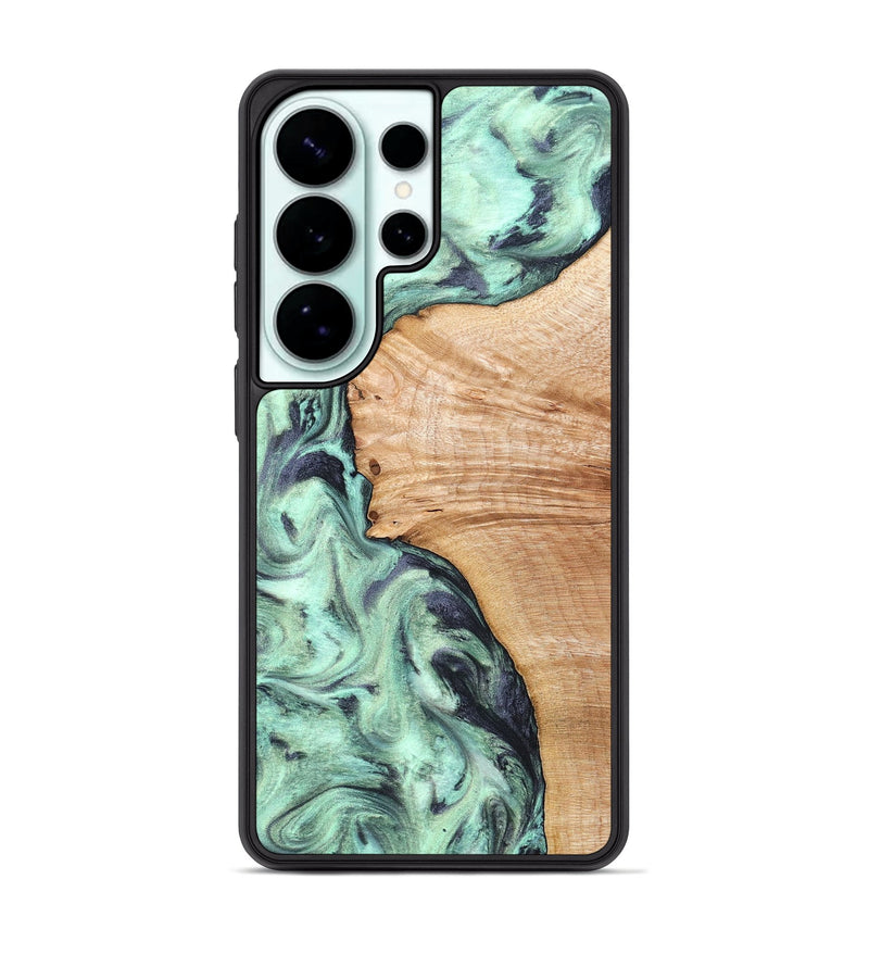 Galaxy S26 Ultra Wood Phone Case - Emerie (Green, 824877)