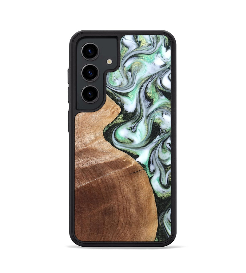 Galaxy S24 Wood Phone Case - Shea (Green, 824878)
