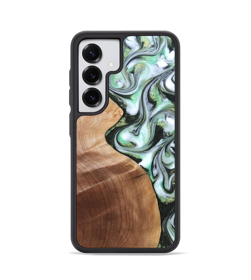 Galaxy S25 Wood Phone Case - Shea (Green, 824878)