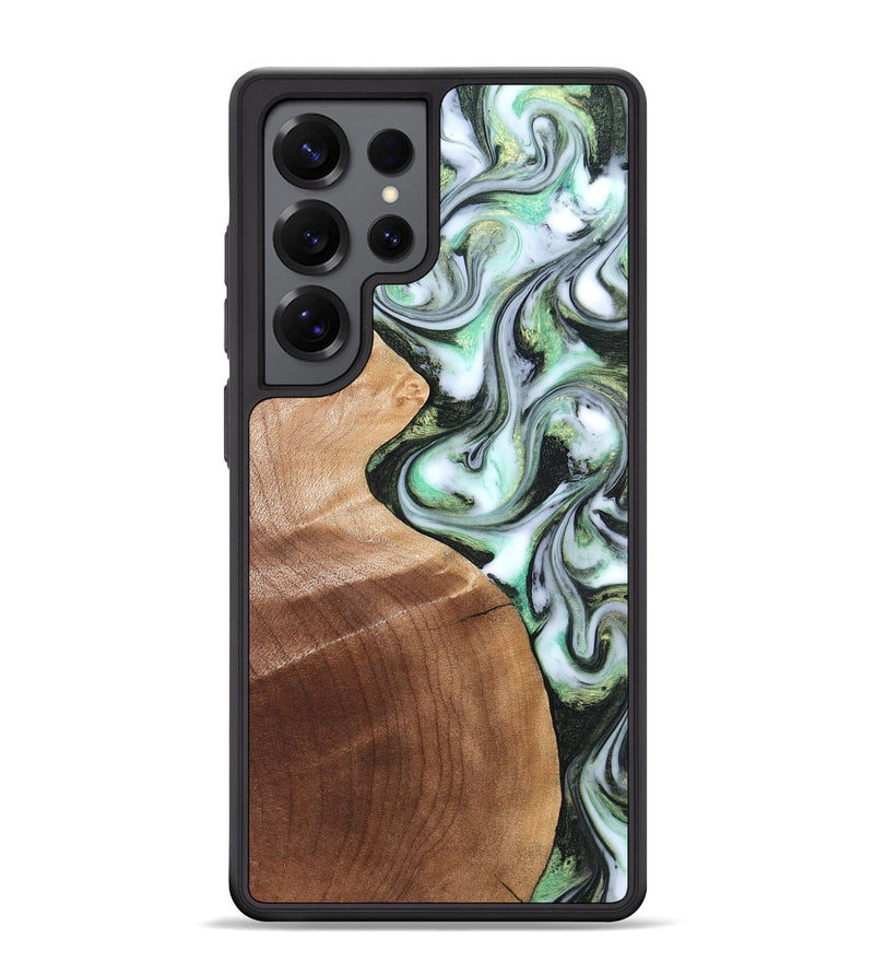 Galaxy S25 Ultra Wood Phone Case - Shea (Green, 824878)
