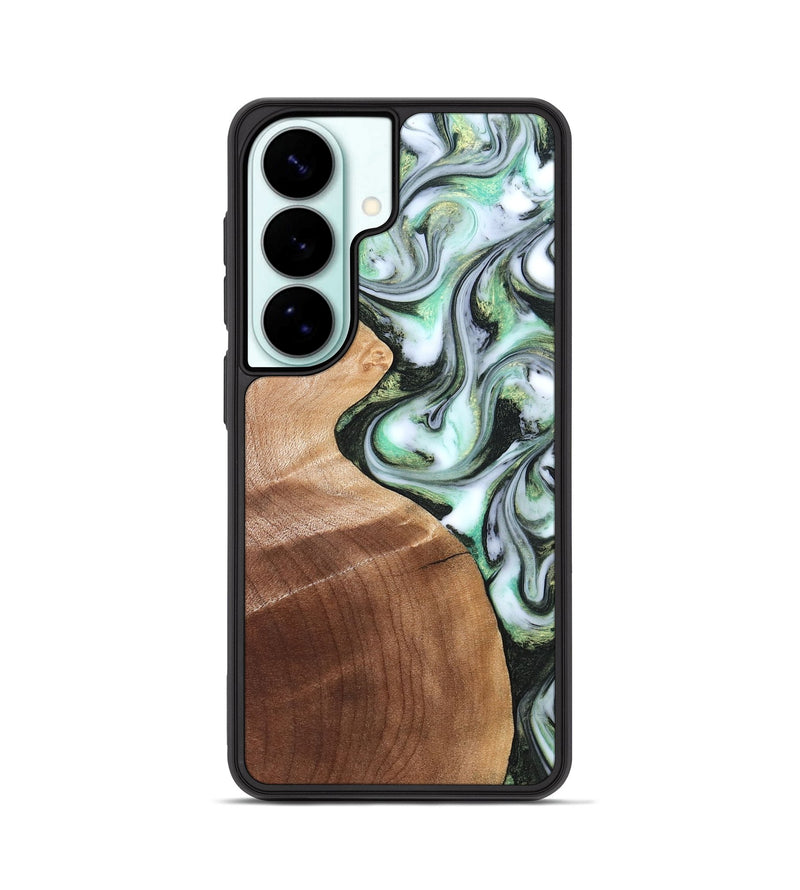 Galaxy S26 Wood Phone Case - Shea (Green, 824878)
