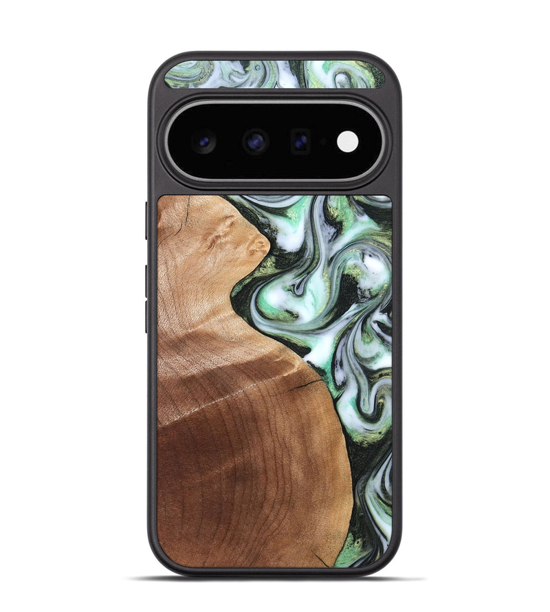 Pixel 11 Wood Phone Case - Shea (Green, 824878)