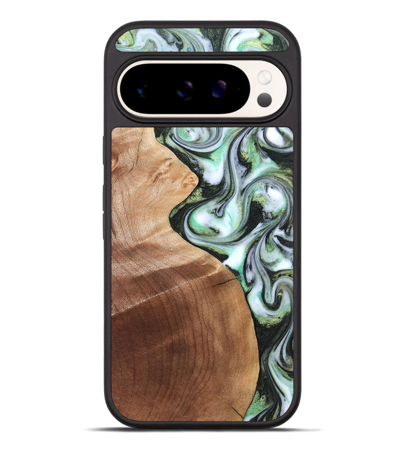 Pixel 9 Pro XL Wood Phone Case - Shea (Green, 824878)
