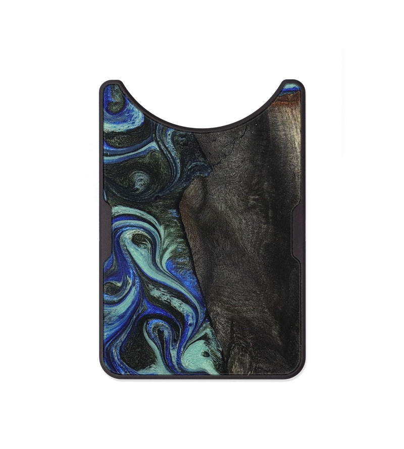 Alloy Wood Wallet - Manilla (Blue, 824879)