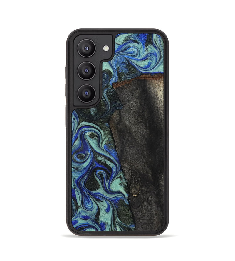 Galaxy S23 Wood Phone Case - Manilla (Blue, 824879)