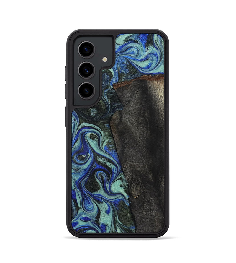 Galaxy S24 Wood Phone Case - Manilla (Blue, 824879)