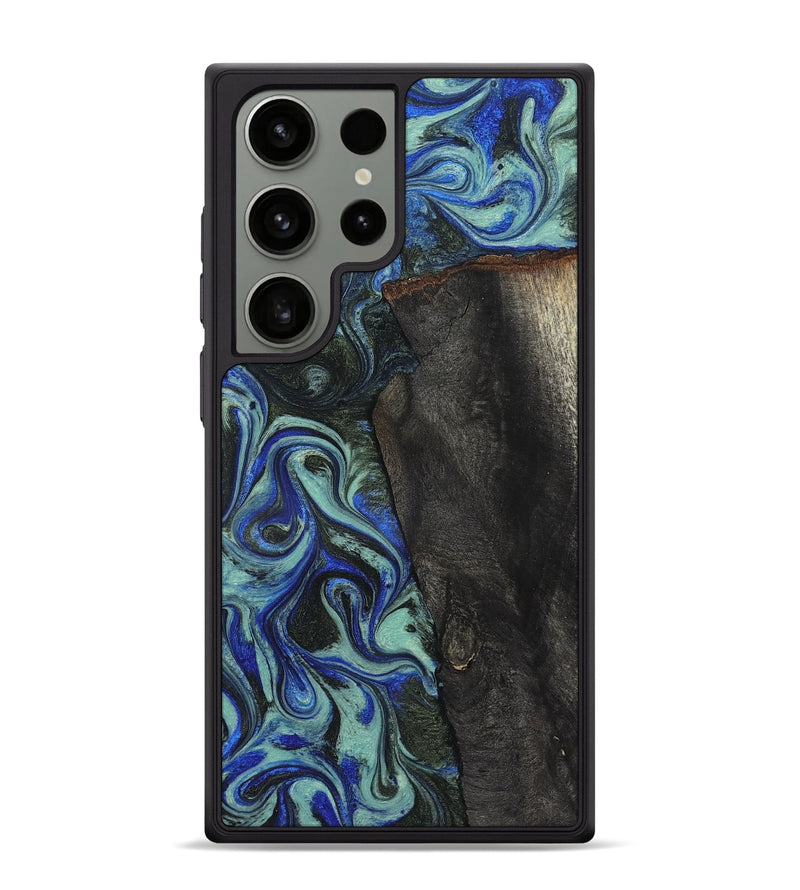 Galaxy S24 Ultra Wood Phone Case - Manilla (Blue, 824879)