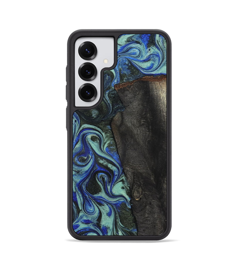 Galaxy S25 Wood Phone Case - Manilla (Blue, 824879)