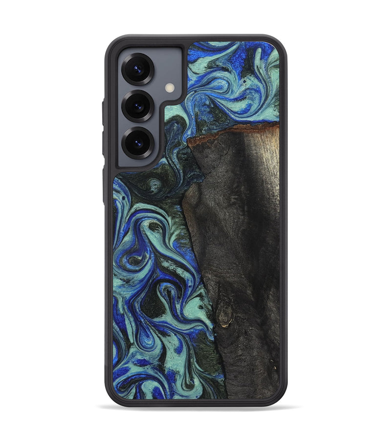 Galaxy S25 Plus Wood Phone Case - Manilla (Blue, 824879)