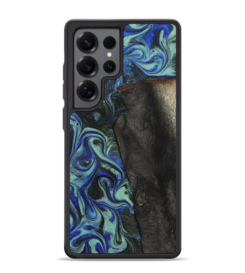 Galaxy S25 Ultra Wood Phone Case - Manilla (Blue, 824879)