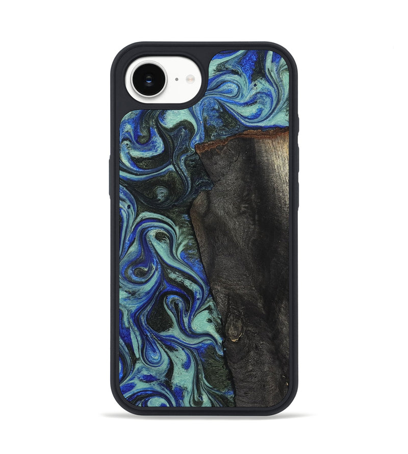 iPhone 17e Wood Phone Case - Manilla (Blue, 824879)