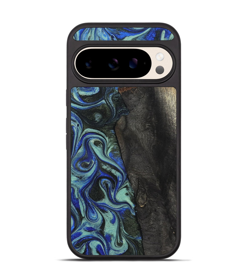 Pixel 10 Wood Phone Case - Manilla (Blue, 824879)