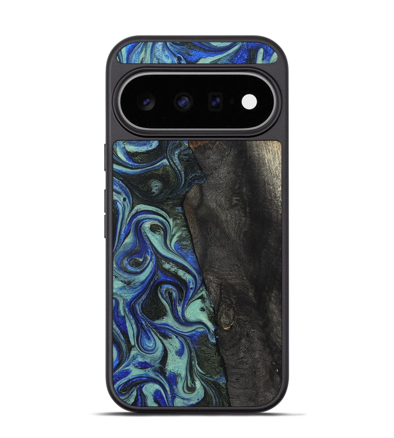 Pixel 11 Pro Wood Phone Case - Manilla (Blue, 824879)