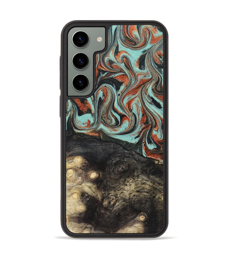 Galaxy S23 Plus Wood Phone Case - Riya (Green, 824881)