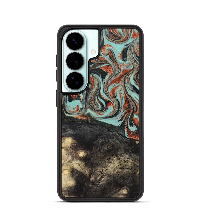 Galaxy S26 Wood Phone Case - Riya (Green, 824881)