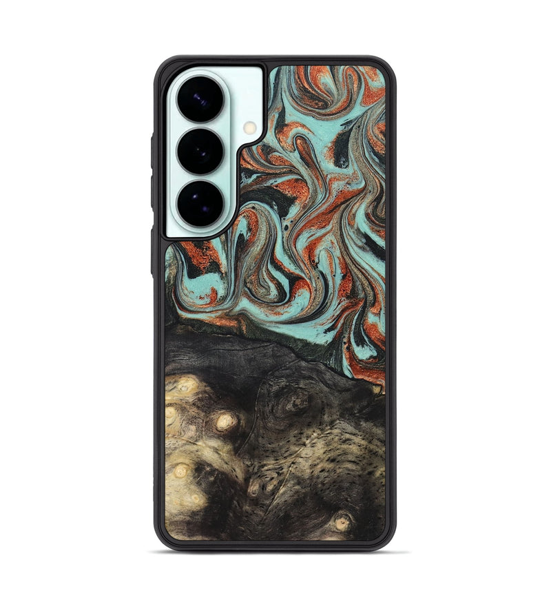 Galaxy S26 Plus Wood Phone Case - Riya (Green, 824881)