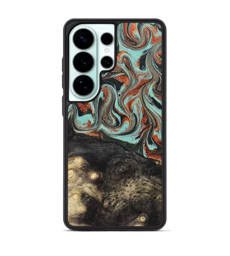 Galaxy S26 Ultra Wood Phone Case - Riya (Green, 824881)