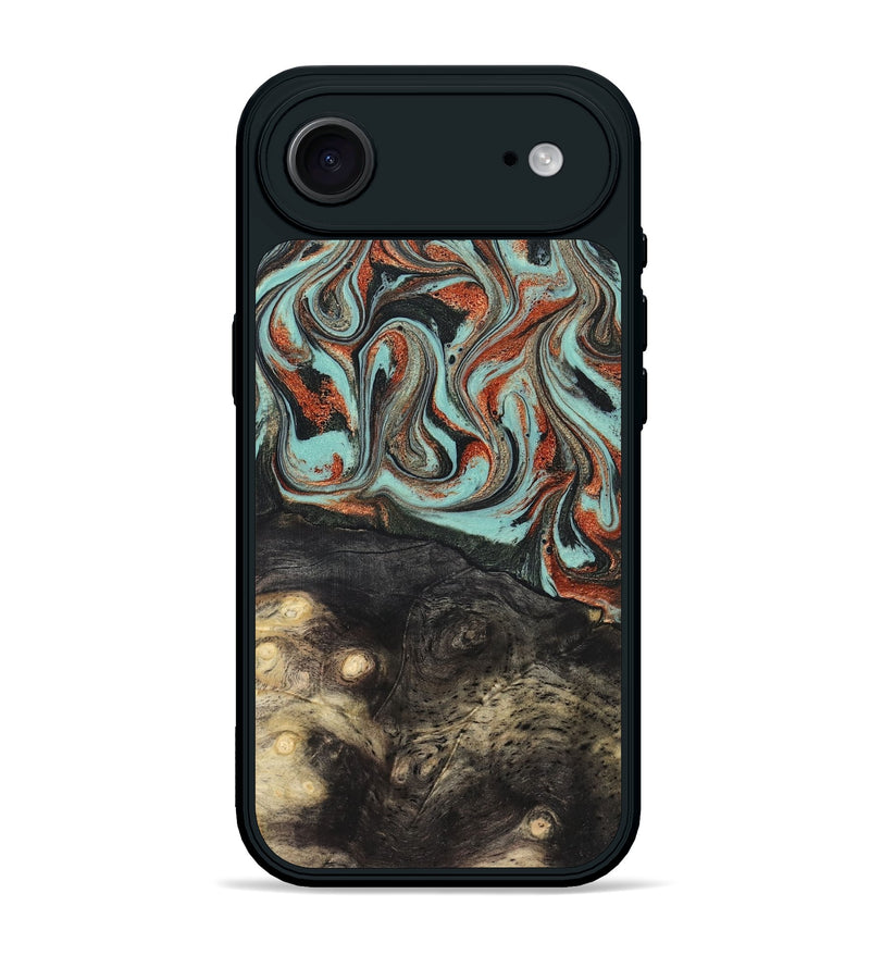 iPhone 17 Air Wood Phone Case - Riya (Green, 824881)