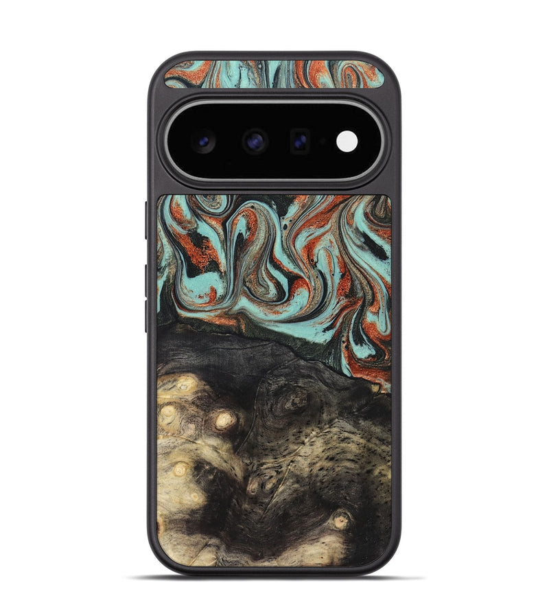 Pixel 11 Wood Phone Case - Riya (Green, 824881)