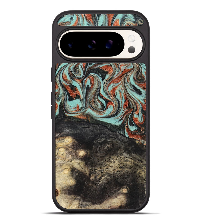 Pixel 9 Pro XL Wood Phone Case - Riya (Green, 824881)