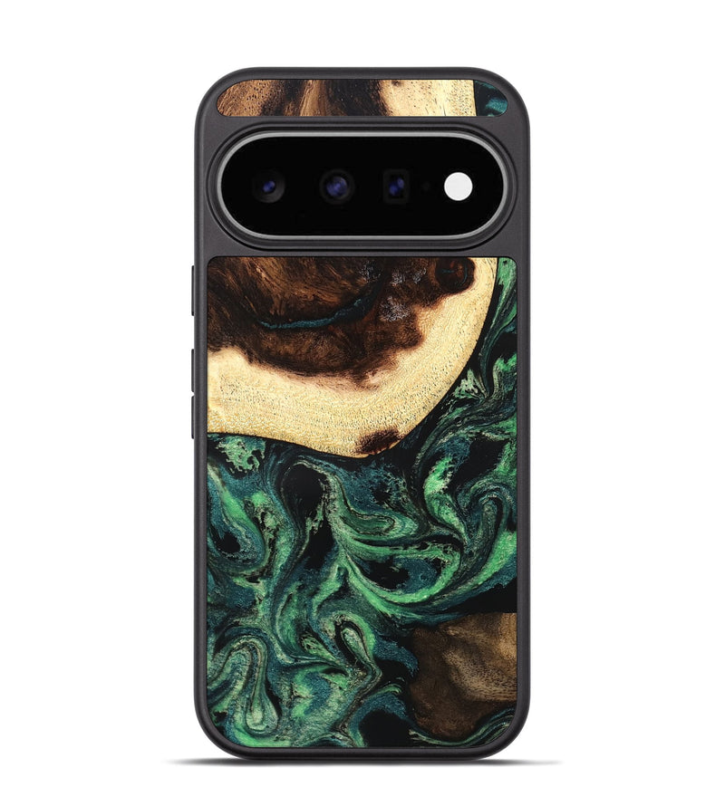 Pixel 11 Wood Phone Case - Brenden (Green, 824883)