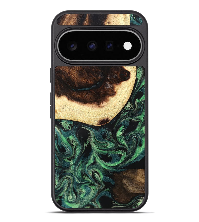 Pixel 11 Pro XL Wood Phone Case - Brenden (Green, 824883)