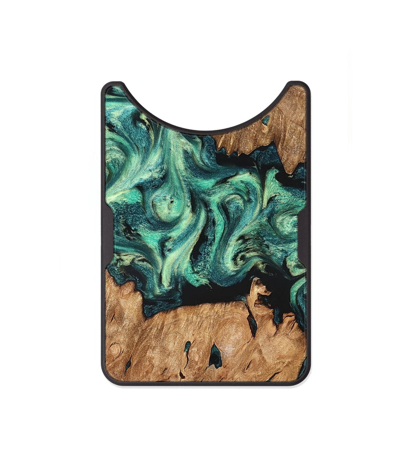 Alloy Wood Wallet - Camilla (Green, 824884)