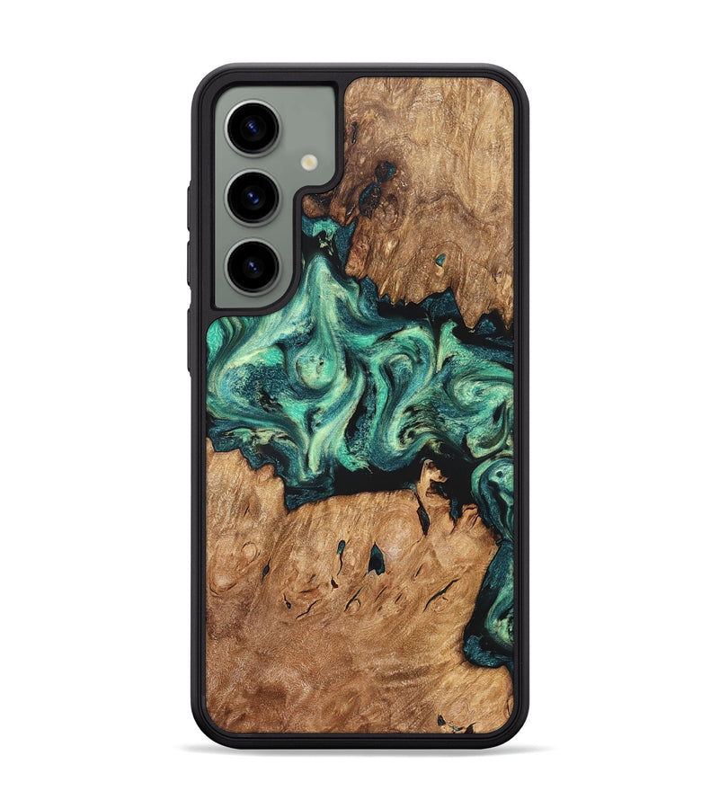 Galaxy S24 Plus Wood Phone Case - Camilla (Green, 824884)