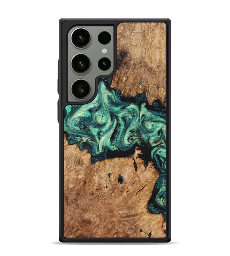 Galaxy S24 Ultra Wood Phone Case - Camilla (Green, 824884)