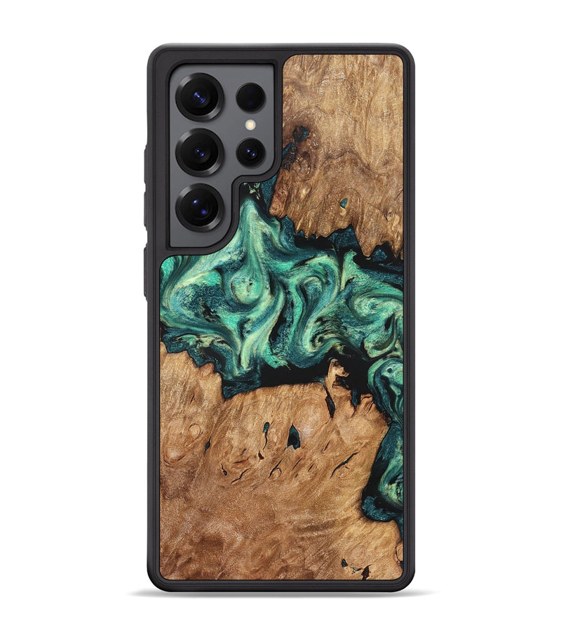 Galaxy S25 Ultra Wood Phone Case - Camilla (Green, 824884)