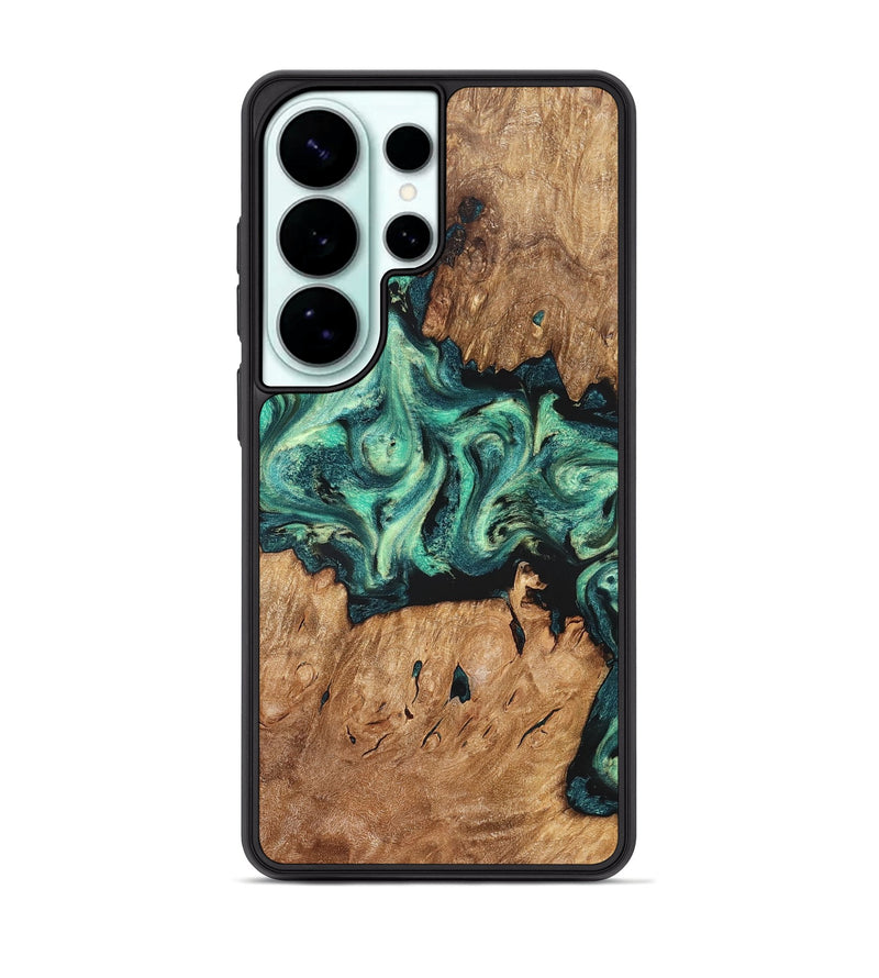 Galaxy S26 Ultra Wood Phone Case - Camilla (Green, 824884)
