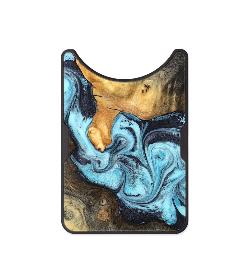 Alloy Wood Wallet - Cicely (Blue, 824886)