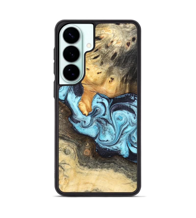 Galaxy S26 Plus Wood Phone Case - Cicely (Blue, 824886)